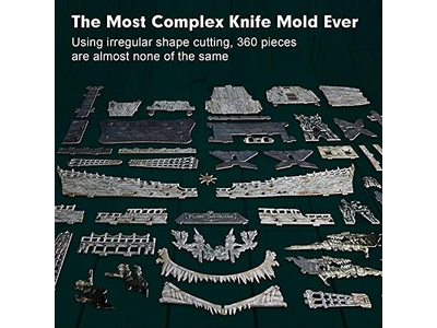 3D Puzzles for Adults Green LED Flying Dutchman