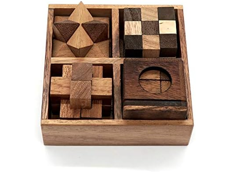 Challenging Brain Teasers 3D Puzzles for Adults