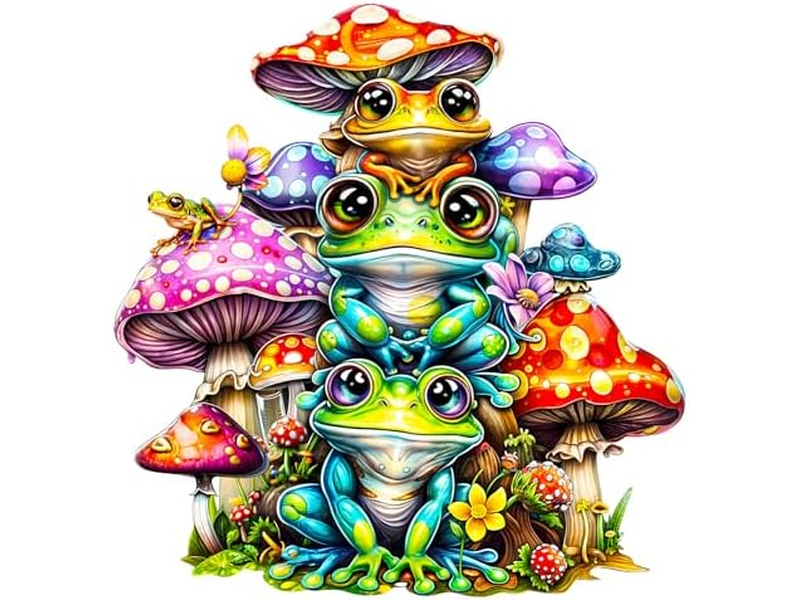 WWooden Jigsaw Puzzles Unique Shape