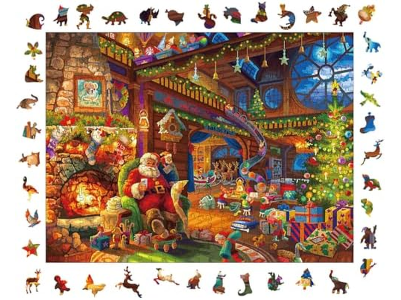 Irregular Animal Shaped Wood Puzzles Adult