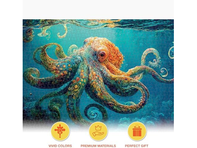 1000 Piece Jigsaw Puzzle for Adults New Marine Artwork Puzzle