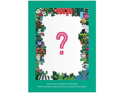 1000 Piece Surprise Puzzle Fun and Challenging Activity with Bright and Bold Artwork