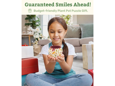 3D Puzzle Planter Singing Birds and Flowers