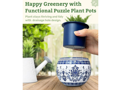 3D Puzzle Planter Singing Birds and Flowers