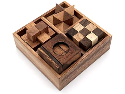 Challenging Brain Teasers 3D Puzzles for Adults