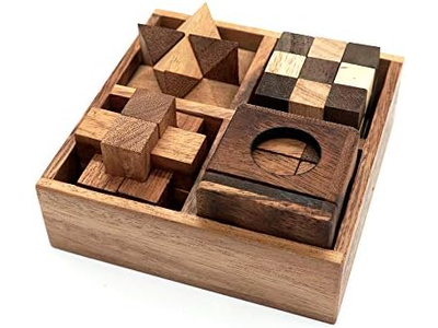 Challenging Brain Teasers 3D Puzzles for Adults