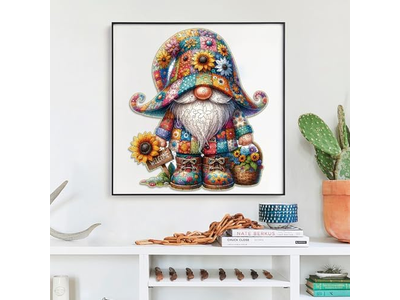 Gnome Wooden Puzzles for Adults with Unique Shape