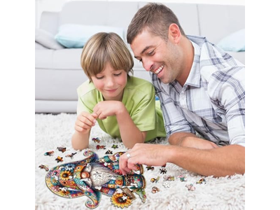 Gnome Wooden Puzzles for Adults with Unique Shape