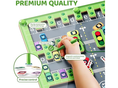 Magnetic Alphabet Maze Montessori Toys