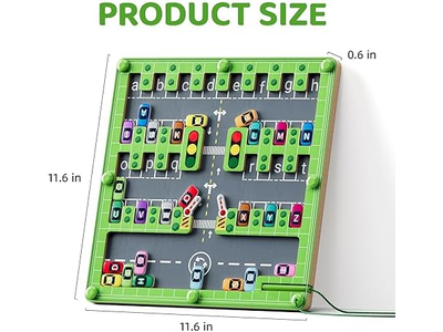Magnetic Alphabet Maze Montessori Toys