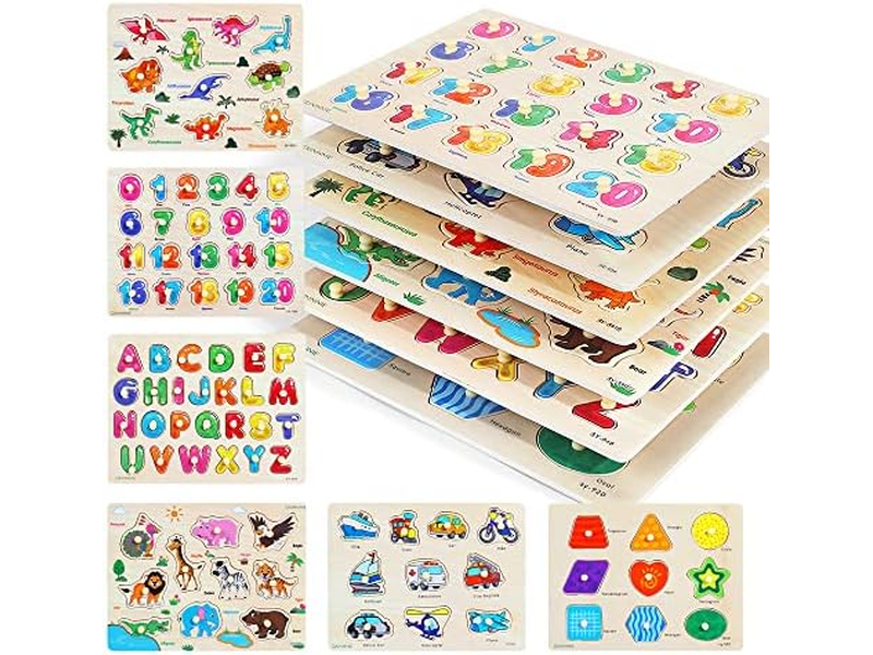 Preschool Education Learning Puzzle Toys for Girls and Boys
