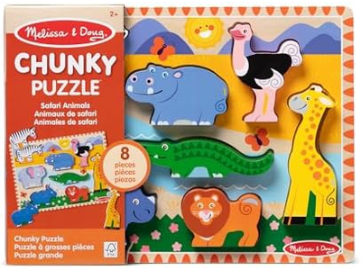 Safari Wooden Chunky Puzzle