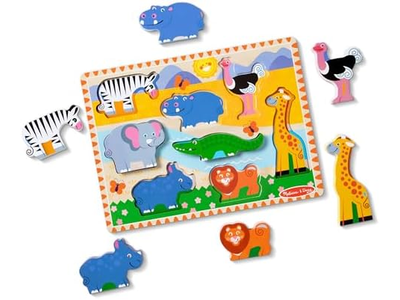 Safari Wooden Chunky Puzzle