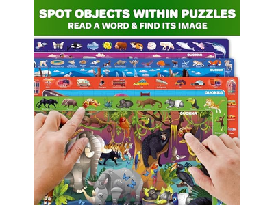 Toy for 8-10 yo for Learning Forest Polar USA National Park Animals City Life