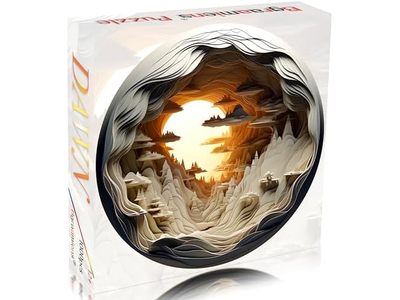 Unique Puzzle Autostereoscopy Puzzle Hard Challenge Puzzle for Adult