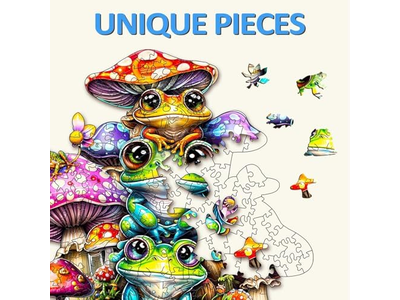 WWooden Jigsaw Puzzles Unique Shape